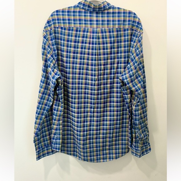 Ralph Lauren Men Multicolor Plaid Classic Fit Button Down Shirt Size XXL Cotton - Picture 2 of 6